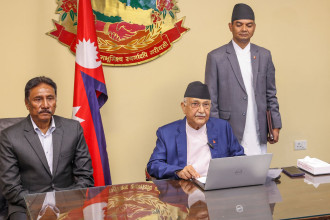 PM Oli launches Shramsansar portal to improve labour, employment access