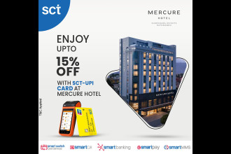 SCT partners with Mercure Kathmandu to offer up to 15 pc discount for SCT-UPI card users