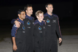International Space Station welcomes its first astronauts from India, Poland and Hungary
