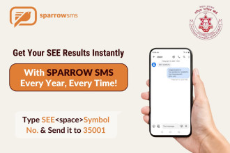 Sparrow SMS to deliver 2081/82 SEE results by SMS