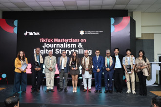 TikTok hosts masterclass on new media storytelling at TU