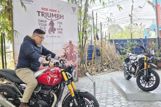 Triumph Motorcycle Nepal opens exchange camp in Dharan