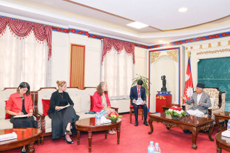 UN Resident Coordinator Yahia calls on President Paudel