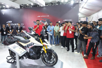 Ultraviolette X-47 Crossover motorcycle launched at NAIMA Nepal Mobility Expo, priced at Rs 684,900