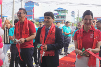 UTS opens 3S Toyota showroom in Chitwan, appoints Autoways Pokhara as dealer