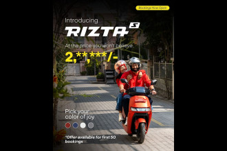 Vaidya Energy to roll out Ather Rizta S nationwide from March 27; bookings open at Rs 999