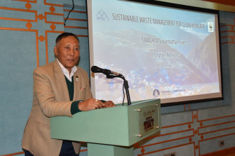 WWF Nepal and SPCC Launch Project for Sustainable Waste Management in Sagarmatha