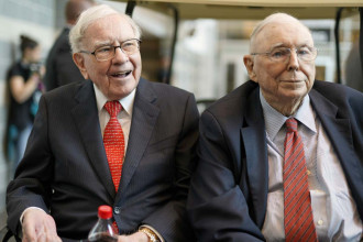 Warren Buffett uses his annual letter to warn about Wall Street and recount Berkshire's successes