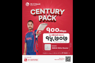 WiFi Nepal launches high-speed 100 Mbps fibre internet service at competitive rates
