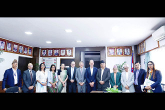 World Bank regional VP Zutt calls on Finance Minister Paudel