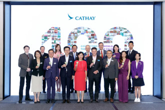 Cathay Group Celebrates Major Milestone with 100 Global Destinations