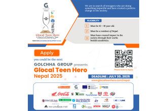 Applications Open for Glocal Teen Hero Nepal 2025, Celebrating Youth Leadership and Impact
