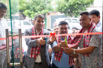 New Laminar Tiles Showroom Inaugurated at Bhaisepati, Lalitpur