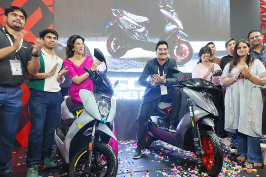 Ather 450X Overtones Series launched at NAIMA Nepal Mobility Expo 2026