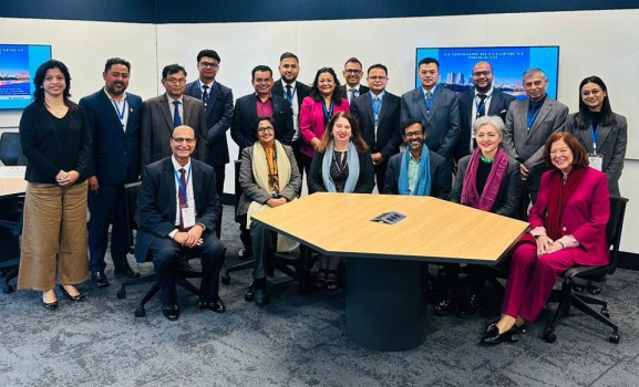 Nepalese delegation visits Melbourne, Australia for Leadership Development Program