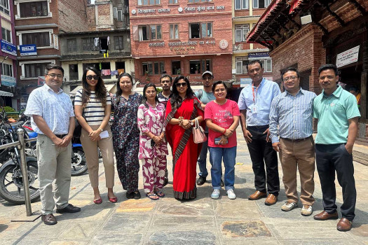 BNL, CIUD install groundwater recharge systems in KMC wards 22, 25; hand them over to ward chairs