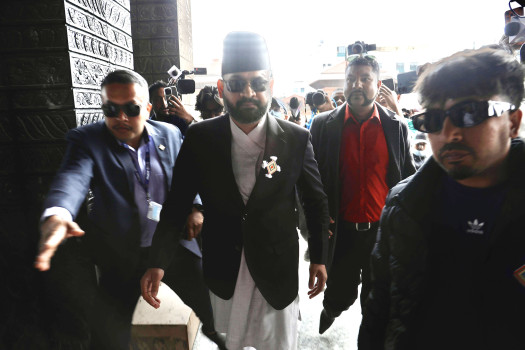 Balendra Shah takes oath as RSP backs him for prime minister