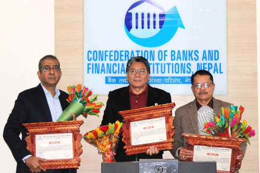 Prachanda Bahadur Shrestha elected CBFIN president