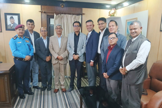 CNI representatives meet Home Minister Lekhak, urge end to illegal border trade