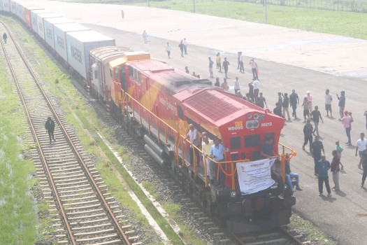 Cargo train arrives in Biratnagar from Kolkata under Nepal‑India transit agreement