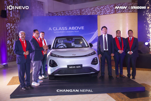 Rajhans Automobile launches Changan NEVO Q05 electric SUV in Chitwan