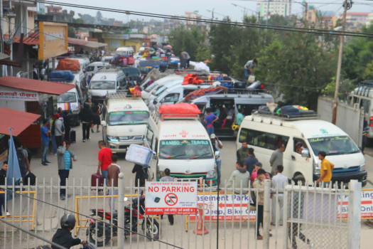 Over 267,000 leave Kathmandu Valley since Sep 22 for Bada Dashain festival