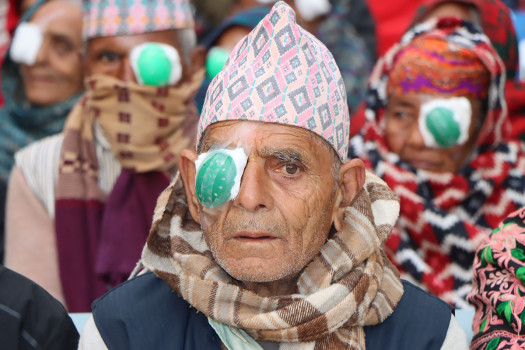Nepal's eye care services attract patients from India, Bangladesh, Bhutan