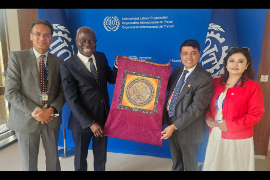 FNCCI president meets ILO director-general, emphasises expanding employer-targeted support