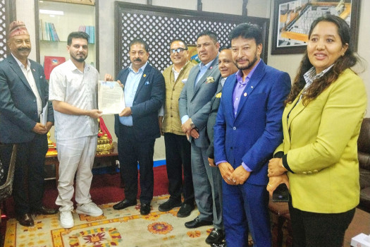 FNCCI delegation meets Infrastructure Minister Lamsal to press for investment reforms