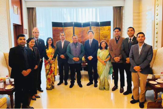 FM Khanal arrives in Beijing for four-day visit to China