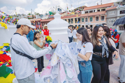 GCN organises sustainable prayer flag launch programme for World Environment Day