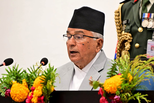 President Paudel unveils government's policies and programmes