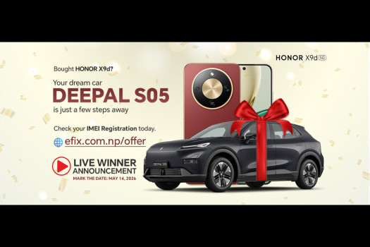 HONOR Nepal to announce winner of 'Deepal S05 lucky draw' live on Facebook