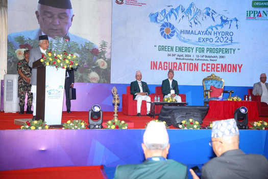 Prez Paudel inaugurates Himalayan Hydro Expo 2024