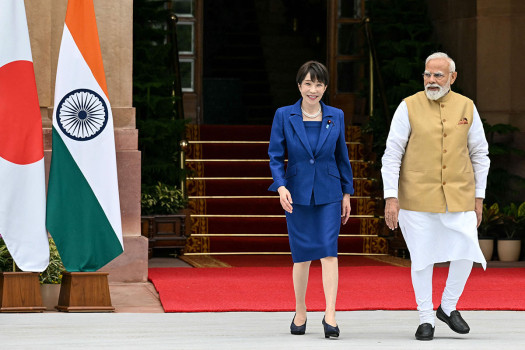 Japan's PM Takaichi arrives in New Delhi for three-day visit