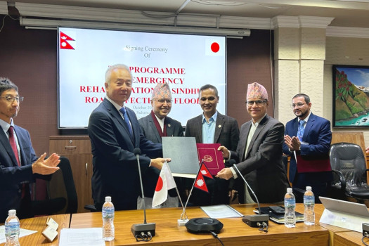 Japan to provide Rs 2.6bn grant for emergency rehabilitation of Sindhuli Road