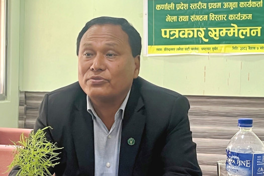Kul Man Ghising demands rollback of fuel price rise, subsidy for Karnali