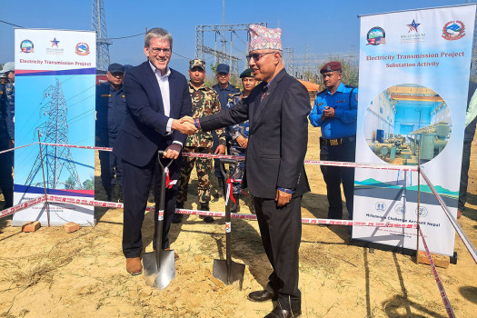 MCA Nepal begins construction of New Butwal Substation, Transmission Line in Parasi
