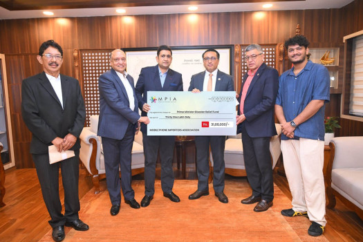 MPI Nepal provides Rs 3.1m for communities affected by Bhotekoshi flood