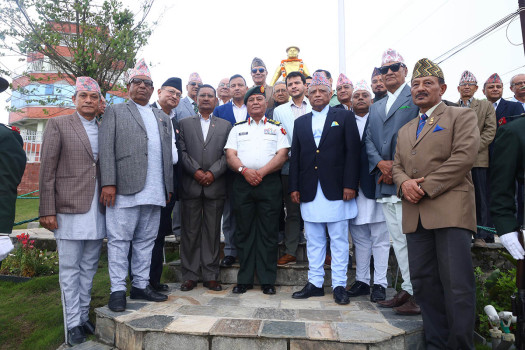 Memorial service held to mark 268th anniversary of Kaji Pande's demise in battle