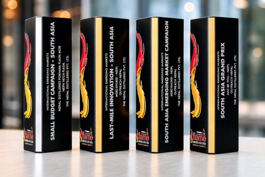 Nepal Distilleries wins four honours at FLAME Awards Asia as Mero Khukri takes two Golds