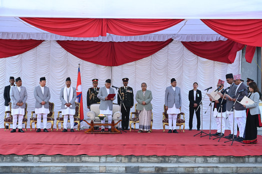 Four newly appointed ministers sworn in