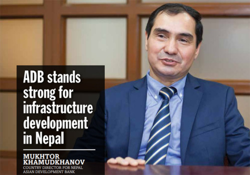 ADB stands strong for infrastructure development  in Nepal