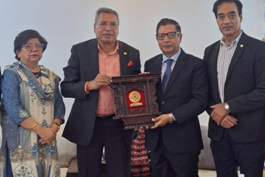 NCC urges new Indian ambassador Sharma to facilitate trade, investment