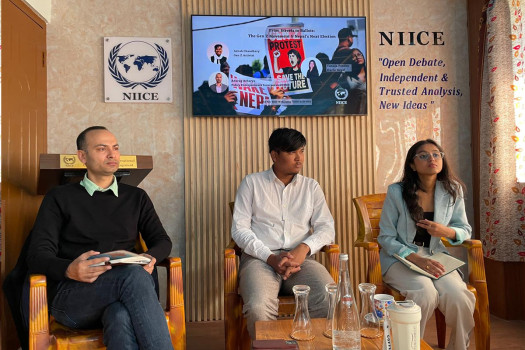 Gen Z Movement in Focus as NIICE Hosts Discussion on Youth and Nepal’s Next Election