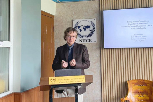 NIICE hosts lecture on India–China rivalry in the Indo‑Pacific, examines impact on Nepal