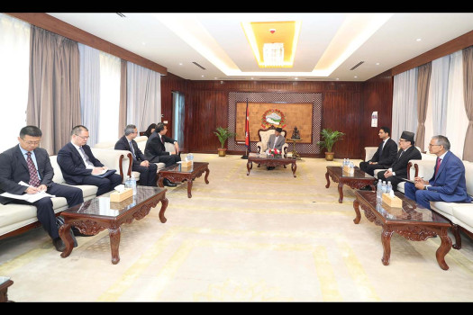 Nepal, China sign two agreements