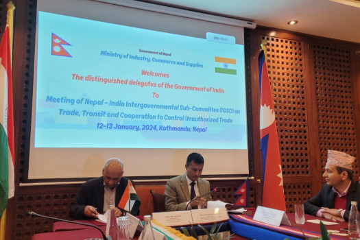 Nepal-India IGSC meet discusses ways for mutual market access for medicinal goods