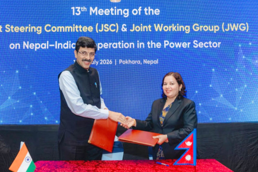 Nepal-India JSC and JWG agree to increase power exports to 1,650 MW