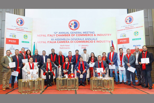 Nepal Italy Chamber of Commerce and Industry holds 12th AGM